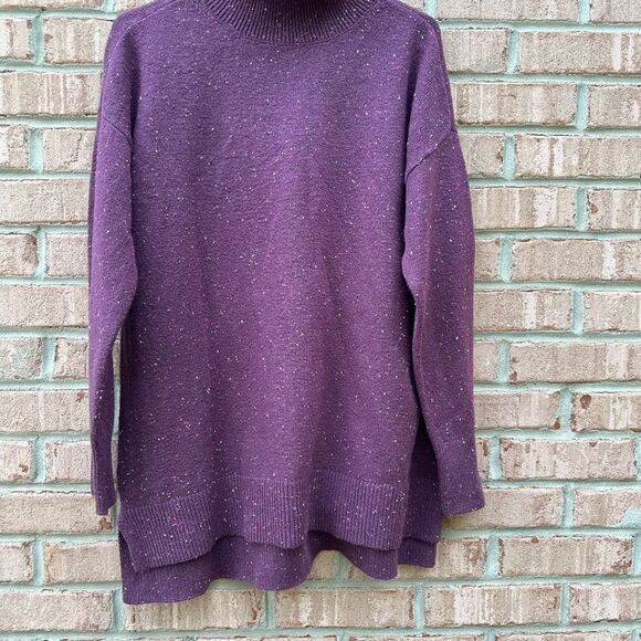 LOFT Sweaters - LOFT Burgundy/Purple Women's Sweater
